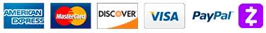 Cash, Checks, Credit/Debit Cards, Zelle, and Paypal <br>★ A 4% surcharge applies when paying by credit or debit card.