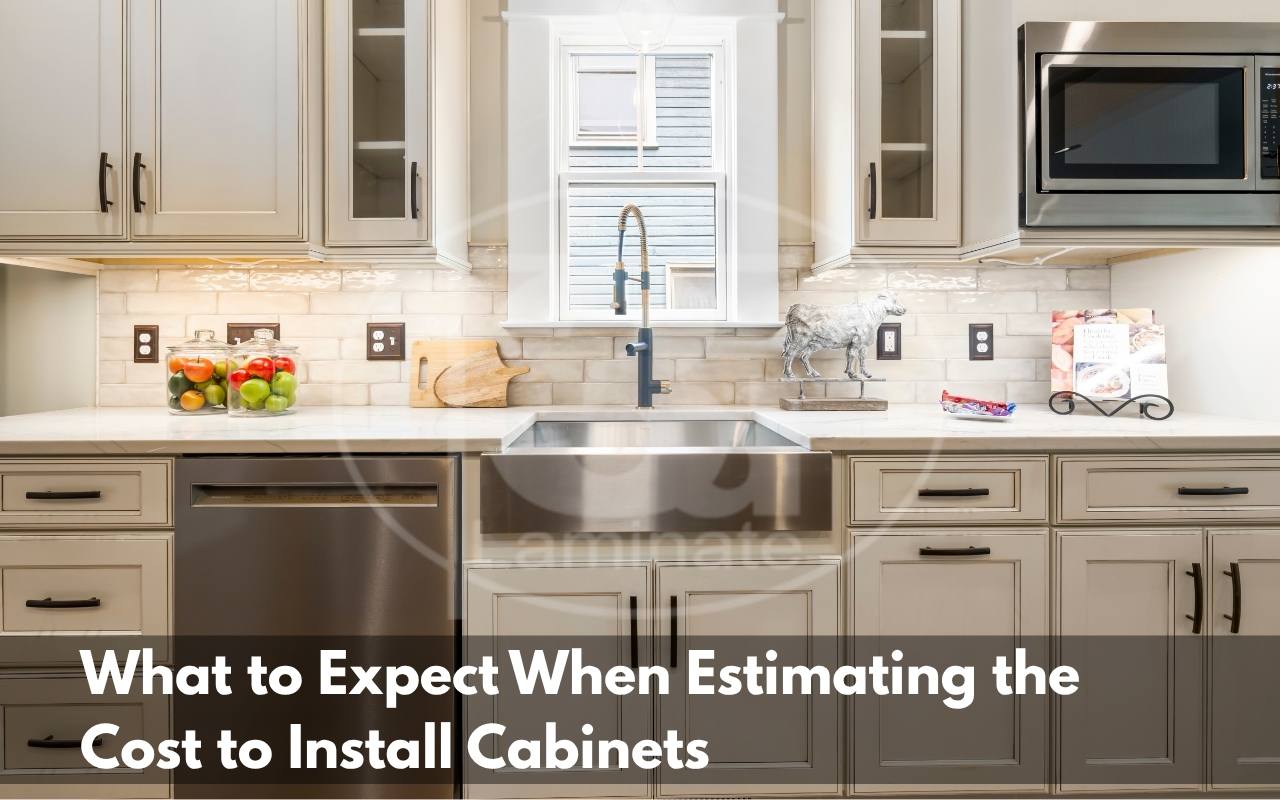 Sketch of custom cabinet layout for an Austin kitchen